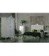 Armario vintage blanco Famorca, dormitorio