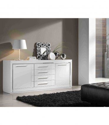 Aparador blanco contemporáneo Alejandría, comedor
