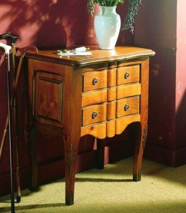 Mesa auxiliar vintage Corina, detalle