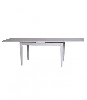 Mesa comedor extensible Lenox, abierta