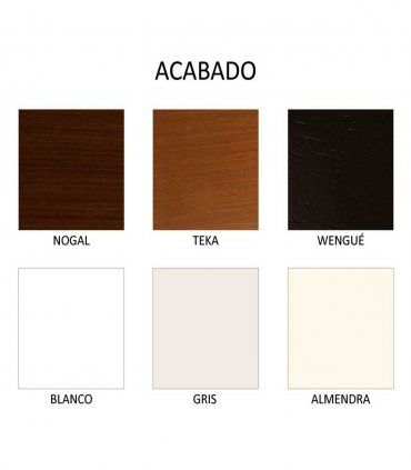 Aparador contemporáneo Alejandria, acabados