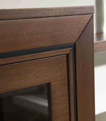 Mueble modular de salón moderno Alejandría, detalle