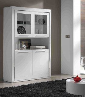 Vitrina blanca contemporánea Alejandría