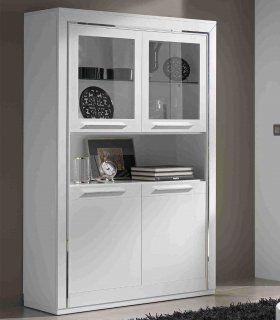 Vitrina blanca contemporánea Alejandría