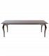 Mesa de comedor contemporánea Stiletto, rectangular