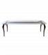 Mesa comedor de cristal contemporánea Stiletto