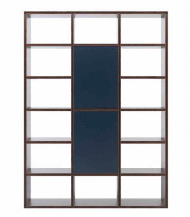 Librería moderna 3 módulos puertas Eleganzza