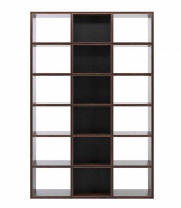 Librería moderna 3 módulos puertas Eleganzza