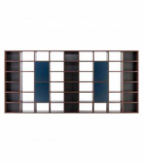 Librería moderna 9 módulos Eleganzza, baja