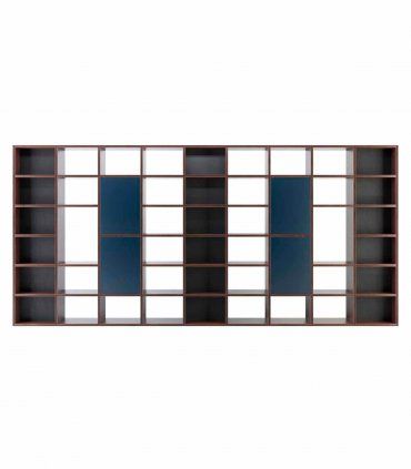 Librería moderna 9 módulos Eleganzza, baja