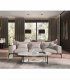 Mesa de centro oval Porcelanic