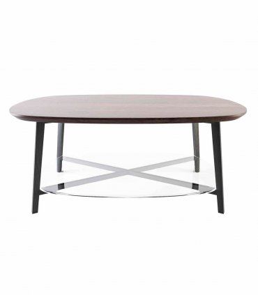 Mesa de centro ovale Legno