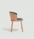 Silla vintage Aro semitapizada