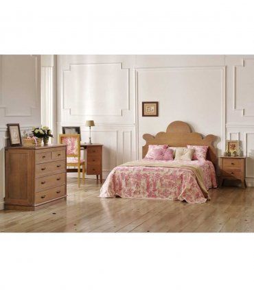 Cómoda rústica Roncal, dormitorio