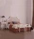 Banqueta clásica Evans, dormitorio