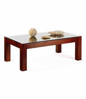 Mesa de centro clásica Terve, rectangular