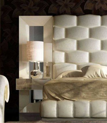 Cama de diseño con mesitas integradas DOR 34