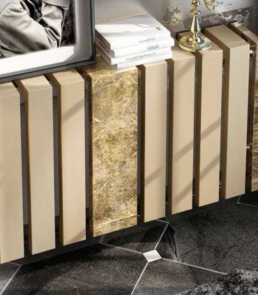 Cubreradiador de diseño moderno Azkary R01, detalle