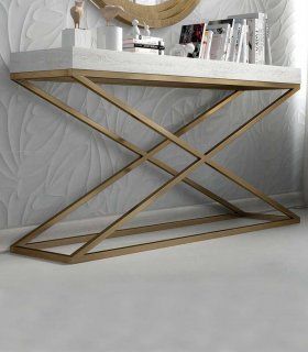 Consola de diseño moderno Azkary C20, detalle