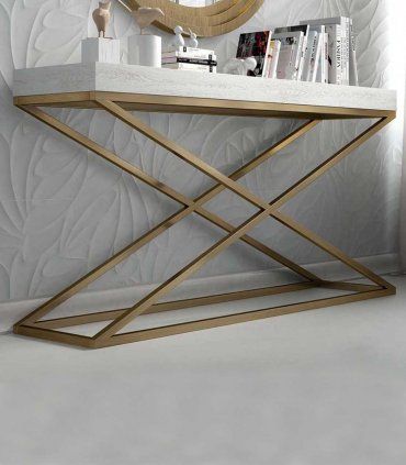 Consola de diseño moderno Azkary C20, detalle