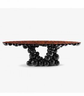 Mesa de comedor Newton, nogal