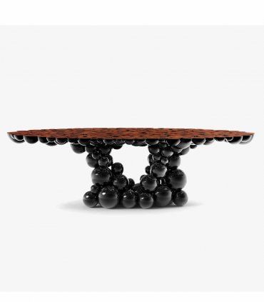 Mesa de comedor Newton, nogal