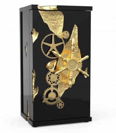 Caja fuerte Millonaire, negro