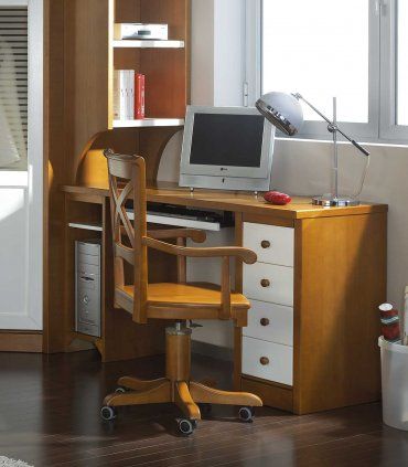 Dormitorio juvenil Coraline, escritorio