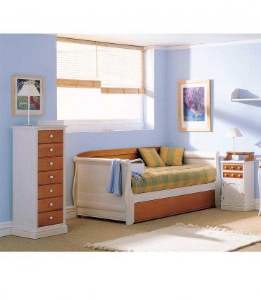 Cama nido juvenil Totoro, habitación