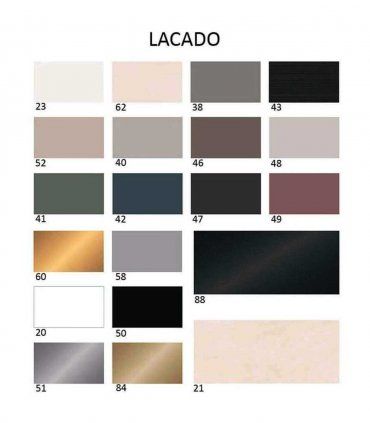 Cubreradiador moderno Azkary R10, acabados laca