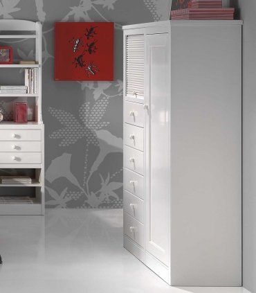 Dormitorio juvenil Shifu, armario