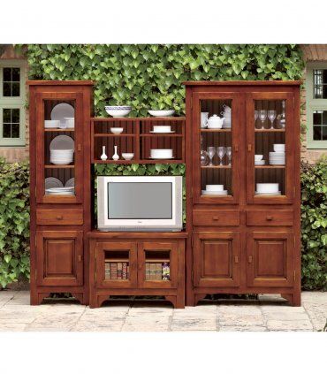 Modular TV rústica Lerada