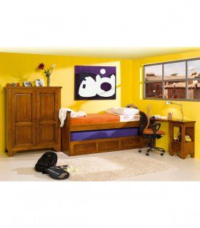 Cama compacta rústica Lerada
