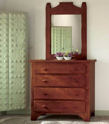 Cómoda rústica de dormitorio Dregal