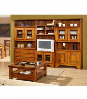 Mueble de salón rústico Bertan