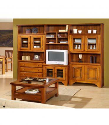 Mueble de salón rústico Bertan