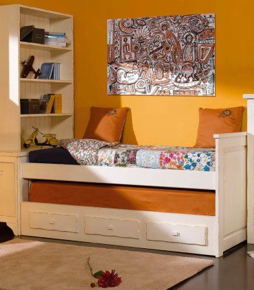 Dormitorio rústico juvenil Cazal