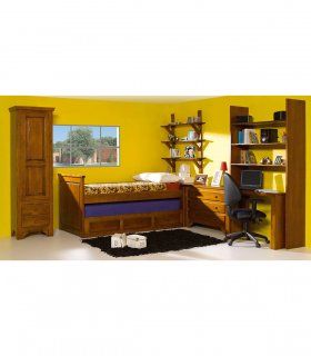 Dormitorio rústico juvenil Nasitel