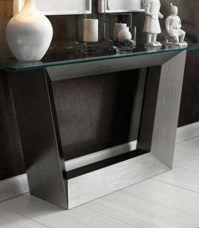 Consola de diseño con cristal Azkary C26, vista