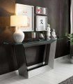 Consola de diseño con cristal Azkary C26