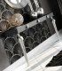 Consola moderna Azkary C05, detalle