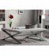 Mesa de centro moderna Azkary MCII.09, roble 9001 y metalizado 040