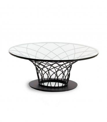 Mesa de centro redonda contemporánea Reumen