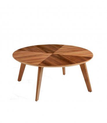 Mesa de salón redonda moderna Neltume