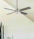 Ventilador de techo blanco con luz 50982