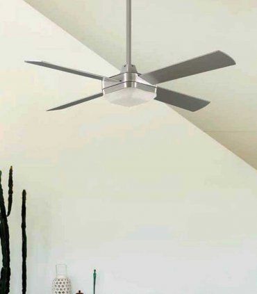 Ventilador de techo blanco con luz 50982