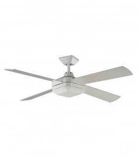 Ventilador de techo blanco con luz 50982