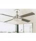 Ventilador de techo blanco con luz 50982
