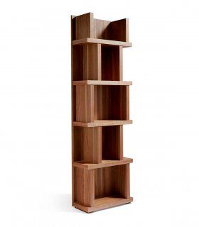 Librería estrecha de diseño contemporáneo Garmel