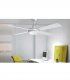 Ventilador de techo blanco con luz 50986